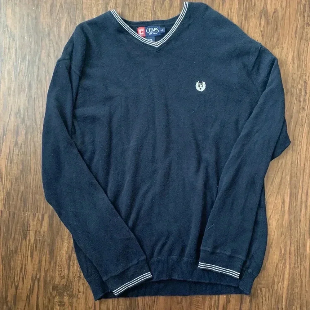 Chaps varsity sweater